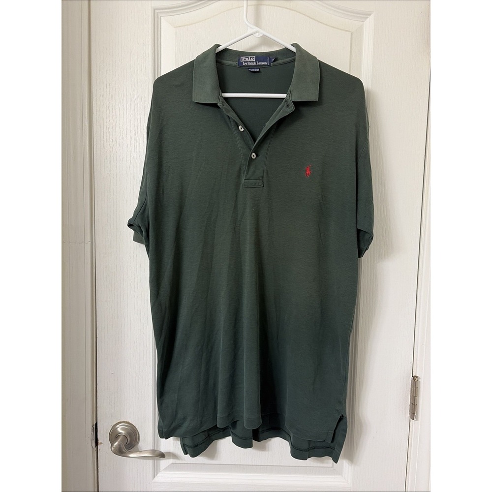 Polo By Ralph Lauren Atlantis Paradise Island Bahamas Polo Green Red Pony Size M